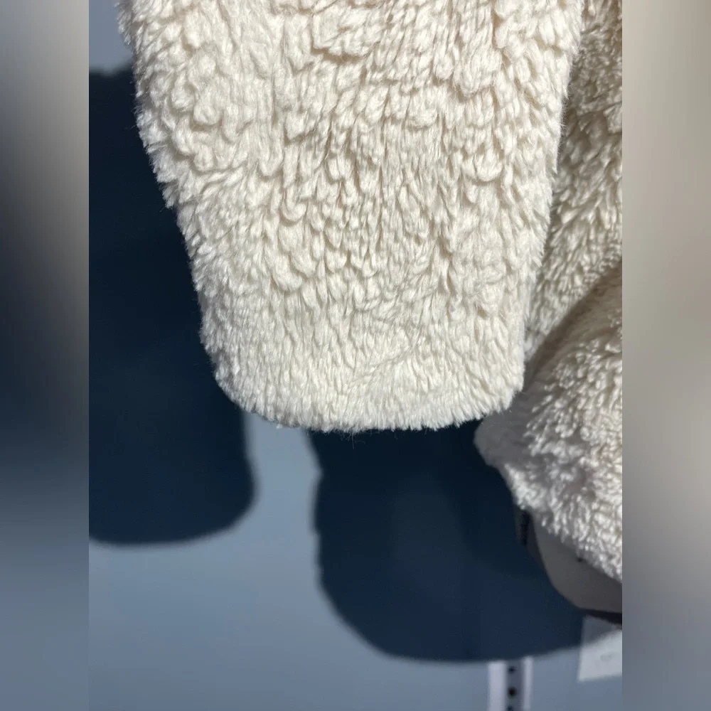 French Connection Cream Teddy Jacket - Picture 6 of 13